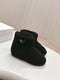 24 Autumn and winter furry ankle boots Snow boots 02286