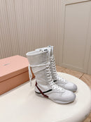 New fall and winter sports boots mid-calf high boots  02400