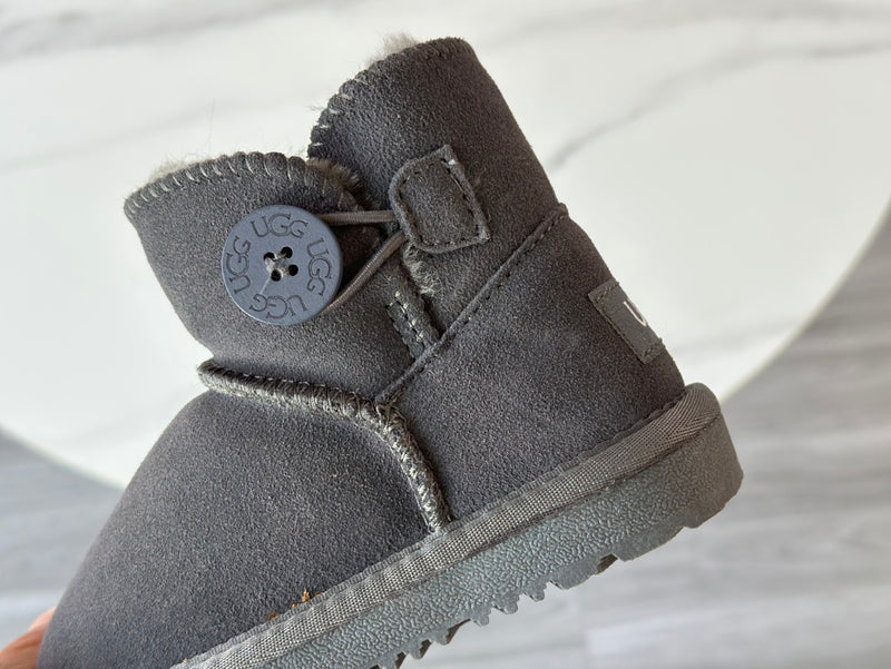 Suede children's snow boots 02485