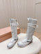 New fall and winter sports boots mid-calf high boots  02400