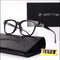 Retro men and women black frame transparent frames 07004