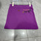 Purple turtleneck hoodie/pullover long sleeve/half skirt 02495