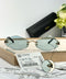 Two-tone sun glasses  02376