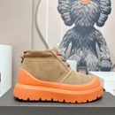 Autumn and winter fried muffin thick-soled casual snow ankle boots 02436