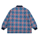 Winter diamond check double-sided wear down 02387