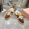 New patchwork color contrast sexy little white shoes 02523