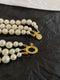 Three layers of pearl necklace 02724