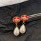 pearl earrings 02253