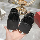 24 new new autumn and winter classic copper buckle and diamond buckle single shoes 09061