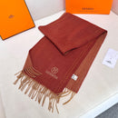 Reversible cashmere shawl for business men and women 02551