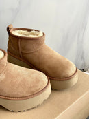 Warm and stylish platform snow boots 02680