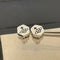 Neutral air screw stud earrings 02855