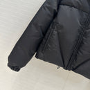 24 Autumn and winter recycled nylon series stand collar motorcycle down jacket 02626