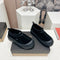 Autumn and winter explosive muffin thick sole casual wool shoes series 09080