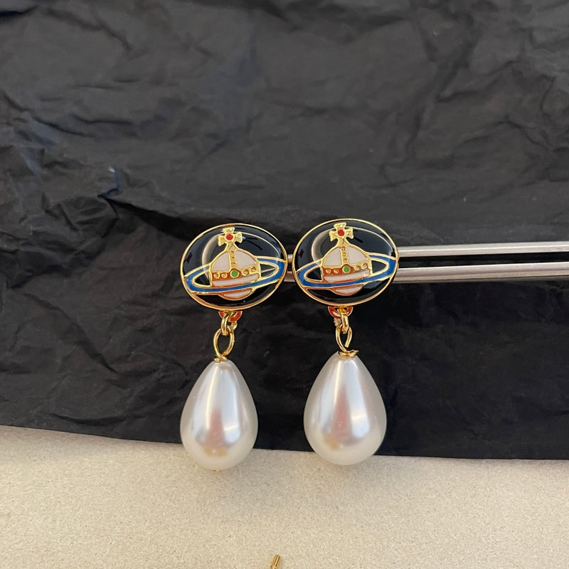 pearl earrings 02253