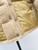 The latest classic imitation lamb feather down coat for autumn and winter 02138