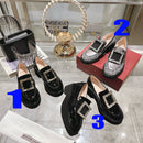 24 new new autumn and winter classic copper buckle and diamond buckle single shoes 09061