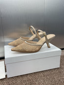 Spring and summer catwalk new line with high heels for women 02735