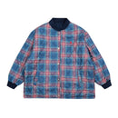 Winter diamond check double-sided wear down 02387