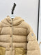 The latest classic imitation lamb feather down coat for autumn and winter 02138