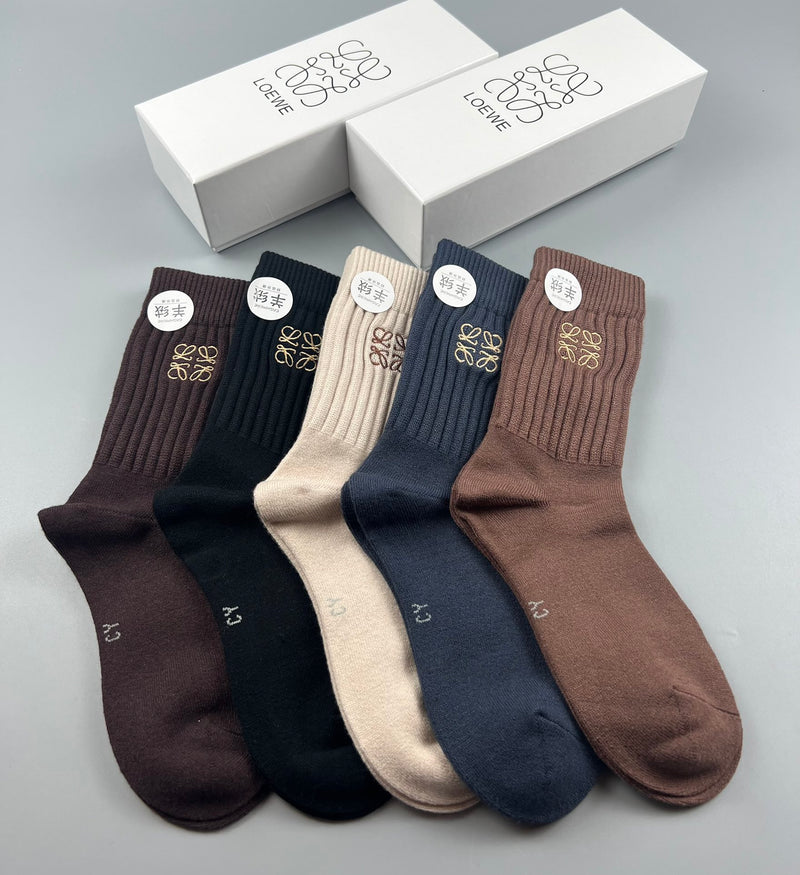 New Long pile socks 02557