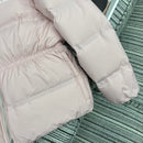 New stand collar bread down jacket 02347