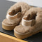 Heavy-soled wool slippers with straps  02439