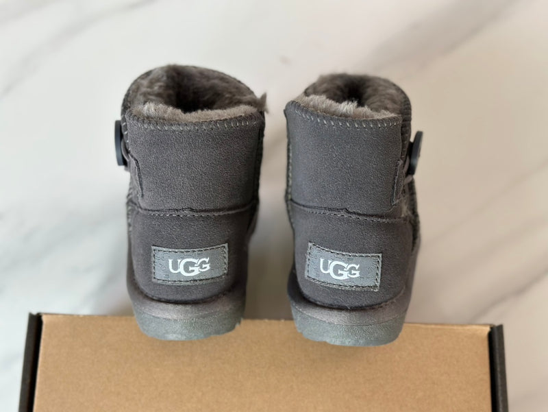 Suede children's snow boots 02485