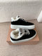 Autumn and winter new lamb wool thick sole biscuit shoes casual sports shoes  02487