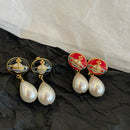 pearl earrings 02253