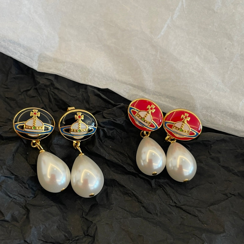 pearl earrings 02253