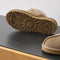 Heavy-soled wool slippers with straps  02439