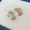 Classic Pearl Star CD earrings 02536