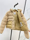 The latest classic imitation lamb feather down coat for autumn and winter 02138