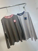 Striped long sleeve T-shirt 02431