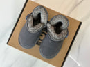 Suede children's snow boots 02485