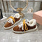 New patchwork color contrast sexy little white shoes 02523