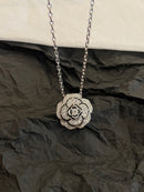 Camellia necklace  02412