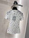 2025 New launch Printed round neck with short sleeves 02545