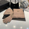 New plush knit hat three-piece bib + gloves + hat 02245