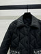 24 Autumn and winter cotton-padded lapel coat 02504