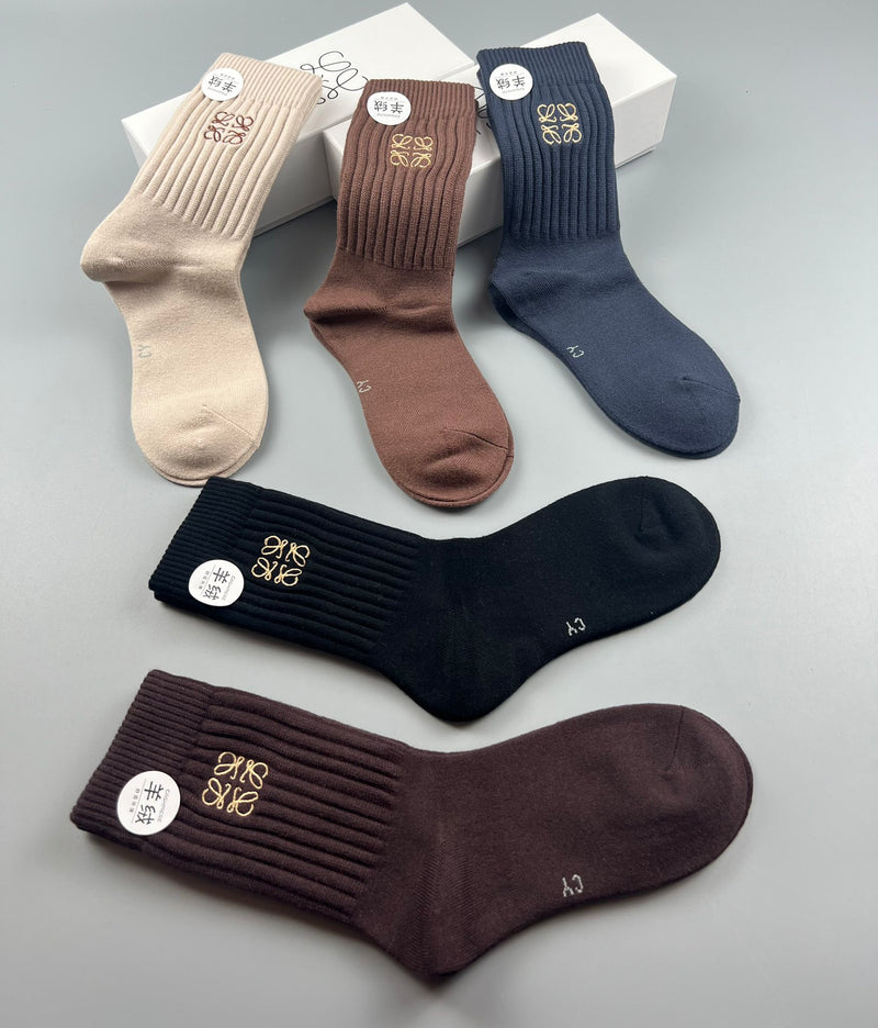 New Long pile socks 02557