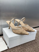 Spring and summer catwalk new line with high heels for women 02735