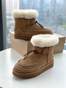 24 Autumn and winter new series of snow boots  02445