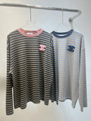 Striped long sleeve T-shirt 02431