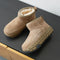 24ss autumn and winter new mini short snow boots fur shoes  02443