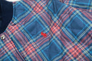 Winter diamond check double-sided wear down 02387